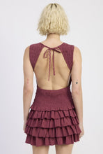 Load image into Gallery viewer, Erin Smocked Ruffle Mini Dress