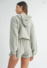 Load image into Gallery viewer, French Terry Hooded Romper