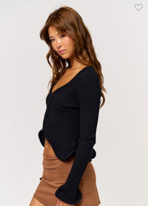 Long Sleeve Statement Top