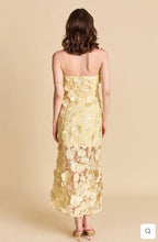 Load image into Gallery viewer, Strapless Floral Embroidered Maxi Dress