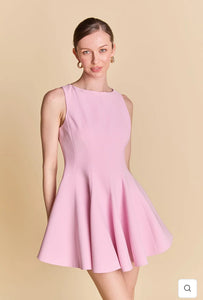 Flounced Mini Dress