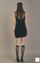 Load image into Gallery viewer, Black Tweed Skirt