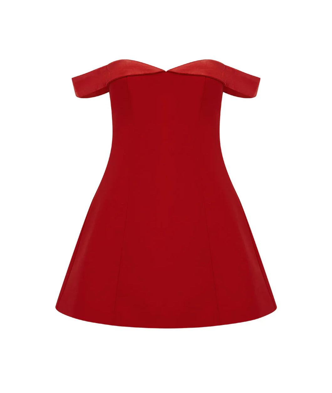 *Preorder* Ebony Mini Dress-red