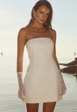 Load image into Gallery viewer, *Preorder* Carleti Mini Dress- Ivory