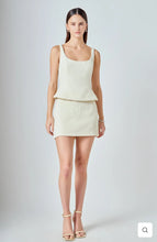 Load image into Gallery viewer, Tweed Skinny Strap Top