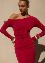 Load image into Gallery viewer, *Preorder* Vessa Maxi Dress- Cherry Red