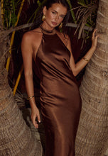 Load image into Gallery viewer, Brigitte Maxi Dress- Chocolate