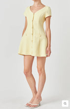Load image into Gallery viewer, Tweed A Line Mini Dress