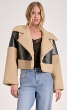 Load image into Gallery viewer, Sherpa Leather Jacket