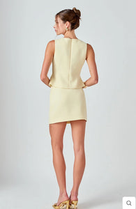 Mila Bow Embellished Sleeveless Top