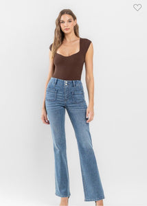 Guiltless High Rise Flare Jeans