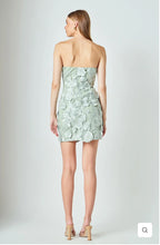 Load image into Gallery viewer, Floral Embroidered Mini Dress