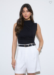 Molly Mock Neck Top