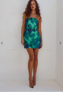 Primrose Mini Dress- Calista Green