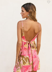 Moon Magic Tie Back Romper