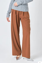 Load image into Gallery viewer, Brown High Waisted Trousers