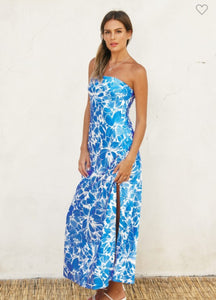 Blue Star Maxi Dress