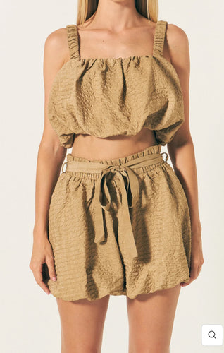 Bubble Crop Top