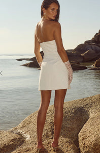 *Preorder* Carleti Mini Dress- Ivory