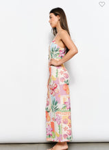 Load image into Gallery viewer, Plunge Neck Mesh Midi Dress