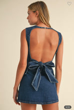 Load image into Gallery viewer, Denim Open Back Set