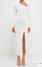 Load image into Gallery viewer, White Cutout Maxi Dress