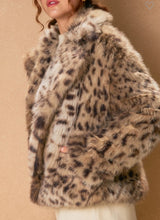 Load image into Gallery viewer, Wanderroot Faux Fur Jacket
