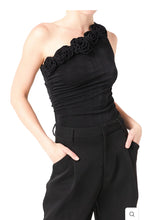 Load image into Gallery viewer, Rosetta One Shoulder Bodysuit