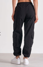 Load image into Gallery viewer, Black Cargo Pants