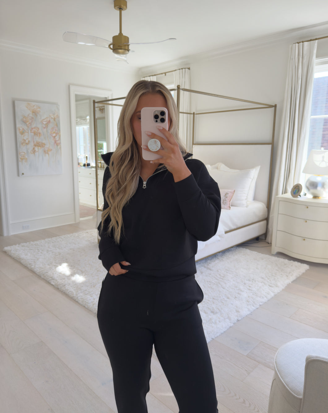 Julia Soft Half Zip Top