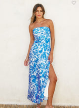 Load image into Gallery viewer, Blue Star Maxi Dress