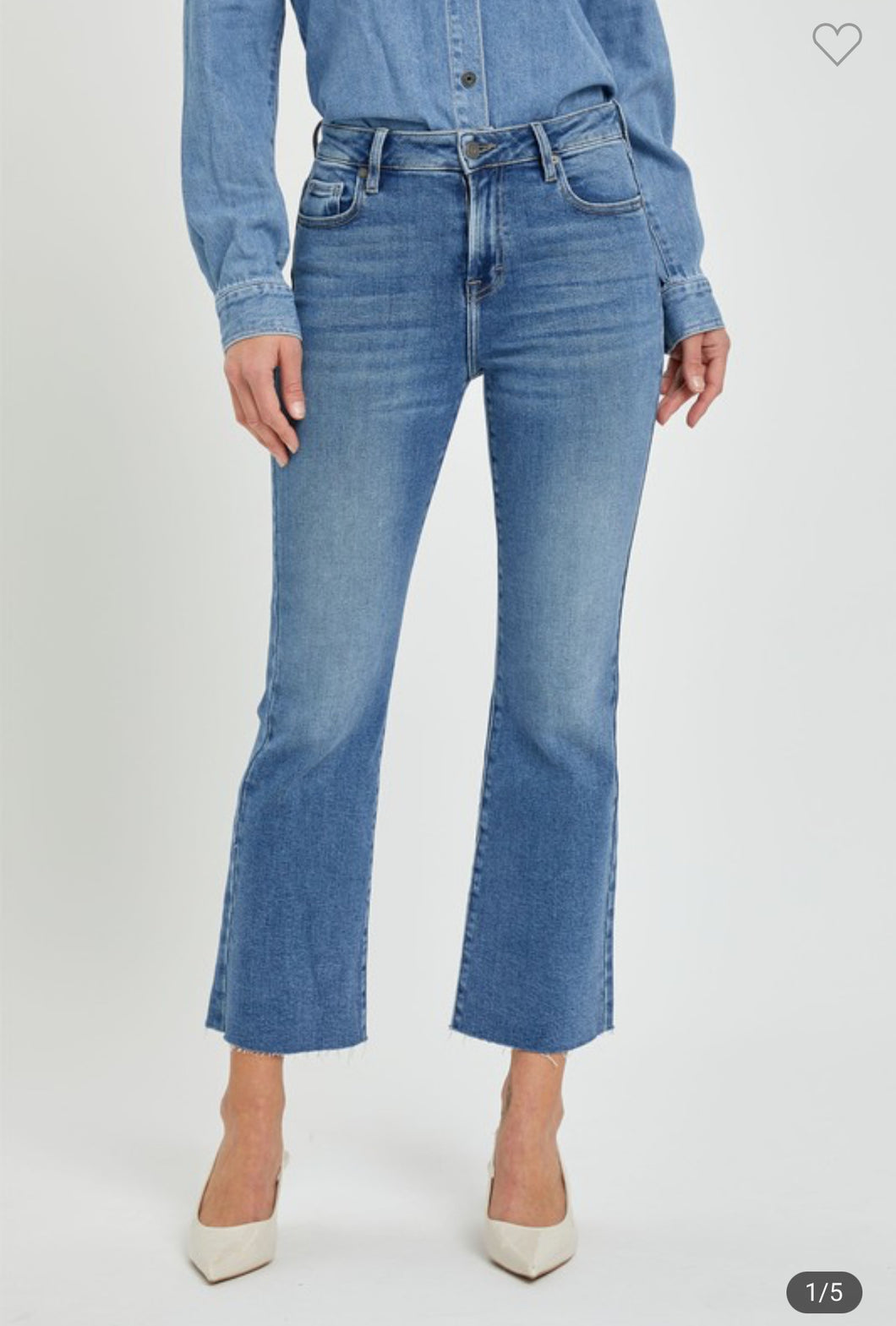 Ray Medium Blue Bootcut Jean