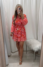 Load image into Gallery viewer, Pink Floral Dress