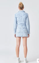 Load image into Gallery viewer, Denim Long Sleeve Mini Dress