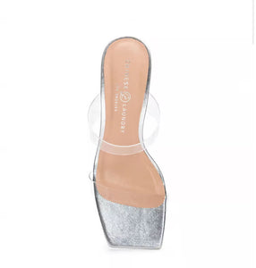 Silver Yaya Slide Sandal