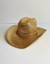 Load image into Gallery viewer, Western Cowboy Glitter Hat- Gold