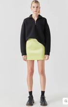 Load image into Gallery viewer, Pastel Yellow Satin Skirt