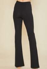 Load image into Gallery viewer, Slit Hem Stretch Pants