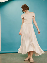 Load image into Gallery viewer, Ivory Off The Shoulder Dress