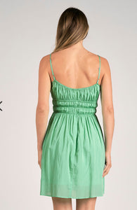 Mint Jazzy Mini Dress