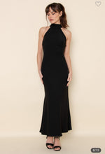 Load image into Gallery viewer, Bow Back Bias Midi Dress