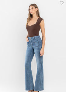 Guiltless High Rise Flare Jeans