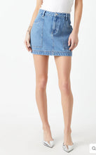 Load image into Gallery viewer, Denim Mini Skirt