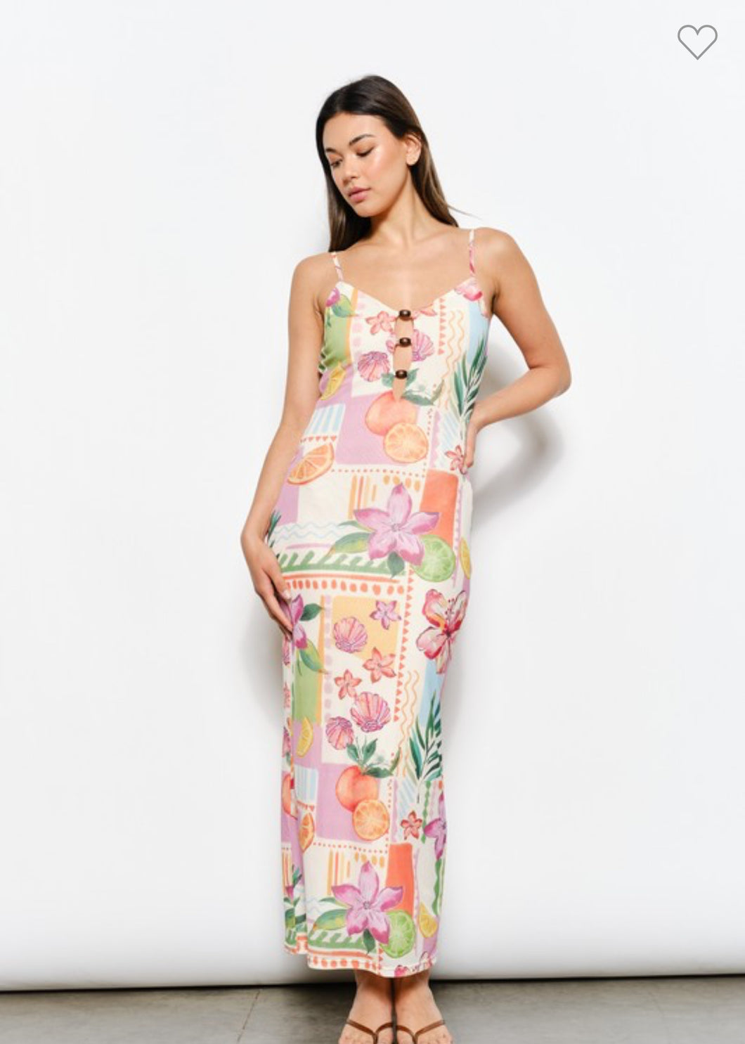 Plunge Neck Mesh Midi Dress