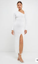 Load image into Gallery viewer, White Cutout Maxi Dress