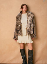 Load image into Gallery viewer, Wanderroot Faux Fur Jacket