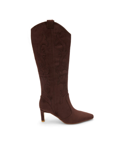 Abrams Chocolate Tall Dress Boot