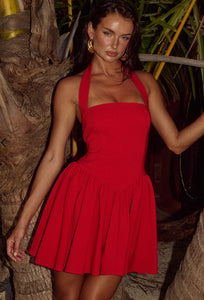 *Preorder* Carmen Mini Dress- Red