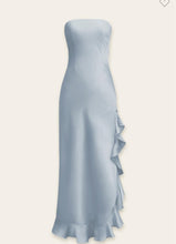 Load image into Gallery viewer, Going Out Ruffled Slit Maxi Dress