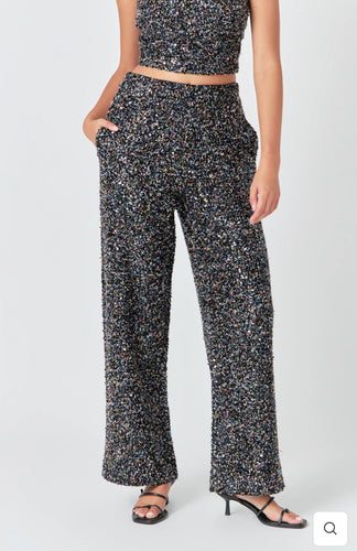 Boucle Tweed Pants